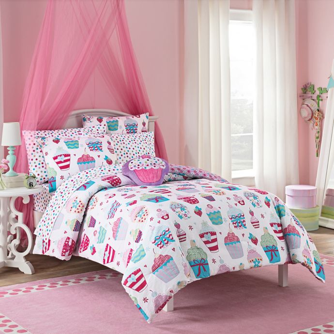 Vcny Cupcake World Comforter Set In Pink Bed Bath Beyond