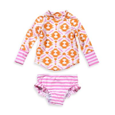 jessica simpson baby swimsuit long sleeve