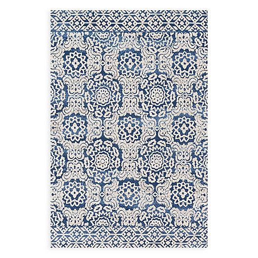 Joanna Gaines Lotus Rug In Blue Ivory, Pier 1 Rugs Clearance