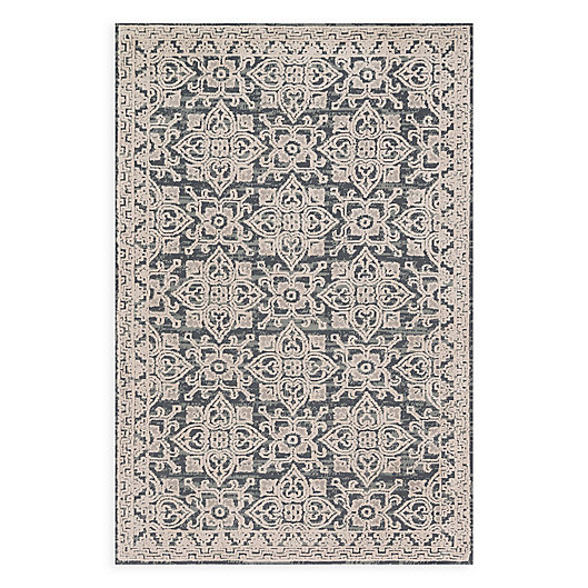 Alternate image 1 for Magnolia Home by Joanna Gaines Lotus 3'6 x 5'6 Area Rug in Fog/Beige