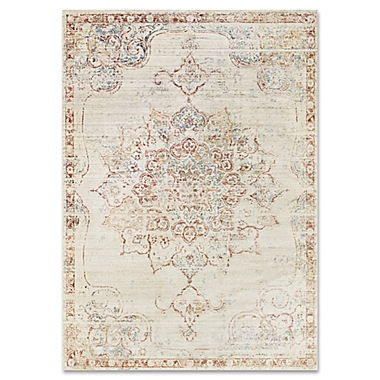 ED Ellen DeGeneres Trousdale Rug in Ivory/Red. View a larger version of this product image.