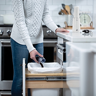 BISSELL&reg; Turbo Slim Lithium-Ion Cordless Hand Vacuum in White. View a larger version of this product image.