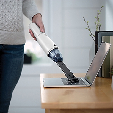 BISSELL&reg; Turbo Slim Lithium-Ion Cordless Hand Vacuum in White. View a larger version of this product image.