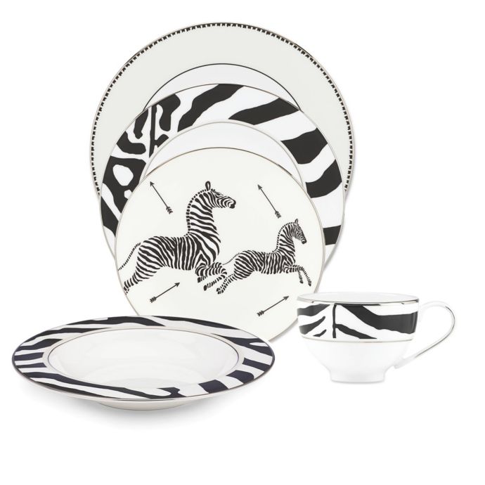 Lenox® Scalamandre Zebras Platinum Dinnerware Collection | Bed Bath ...