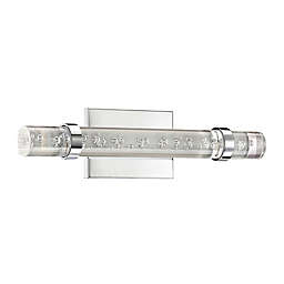 Quoizel Platinum Bracer 18-Inch LED Bath Fixture in Polished Chrome with Acrylic Shade