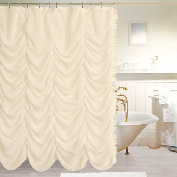 Dainty Home Theater Shower Curtain in Ivory Bed Bath and Beyond Canada
