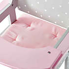 Alternate image 2 for Olivia&#39;s Little World Polka Dot 18-Inch Baby Doll High Chair in Pink/Grey