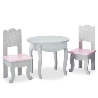 little girl table set