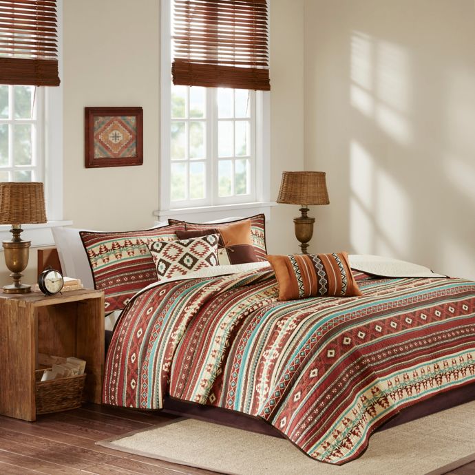 Madison Park Taos Coverlet Set Bed Bath Beyond