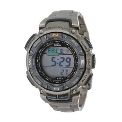 casio protrek stainless steel