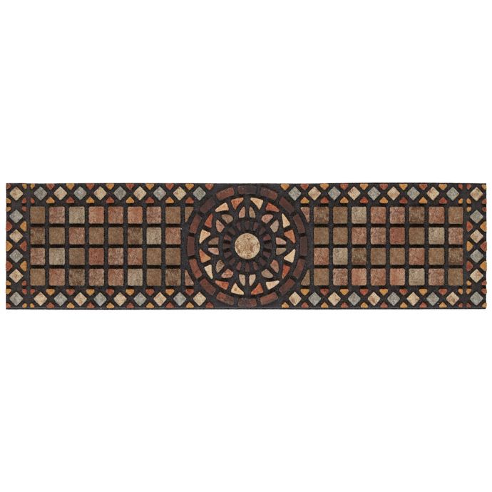 Mohawk Home® 35Inch x 9Inch Mosaic Tile Stair Tread Bed Bath and