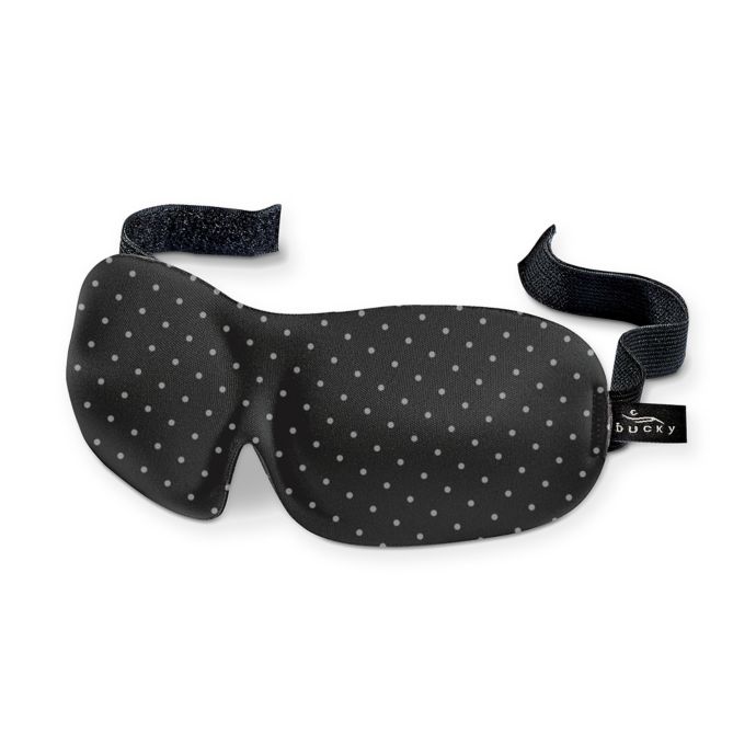 bucky® 40 Blinks Pacific Northwest Sleep Mask in Grey Dots Bed Bath