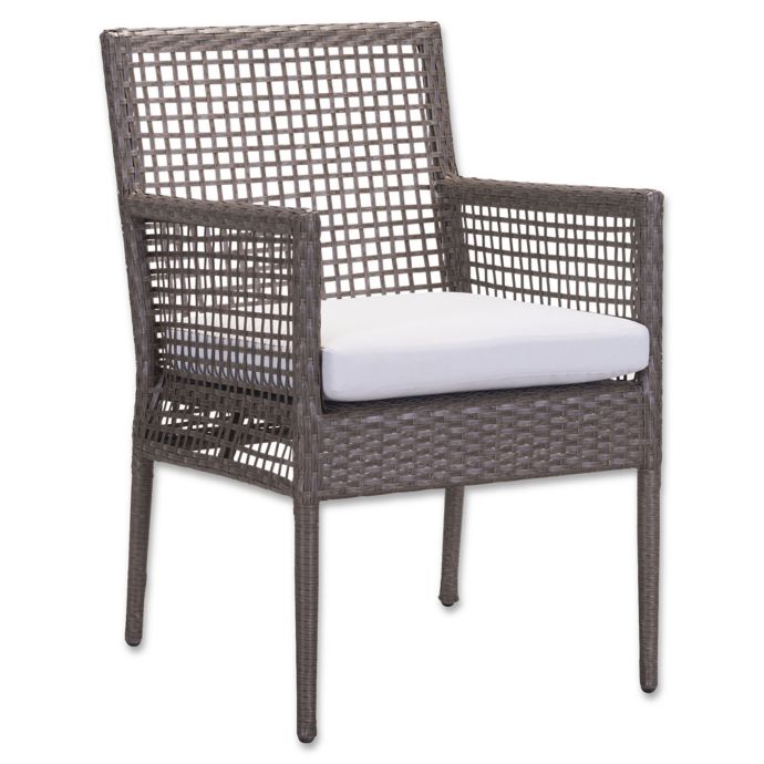 Zuo Coronado Dining Chairs In Cocoa Light Grey Set Of 2 Bed Bath Beyond