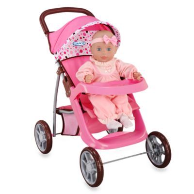 graco deluxe mirage doll stroller