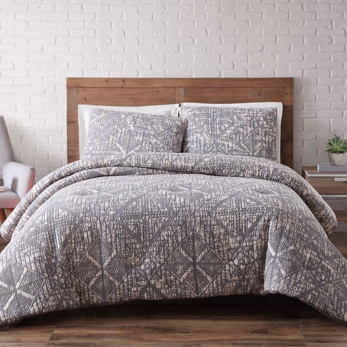 brooklyn loom sandwashed comforter set