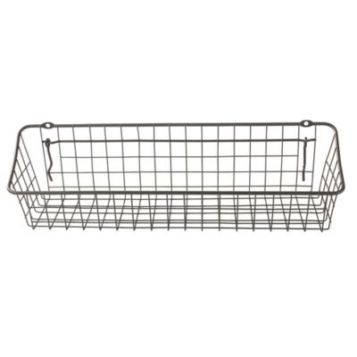 Pegboard Wall Mount Basket 16" Great for Kitchen Bath Laundry Room Garage 