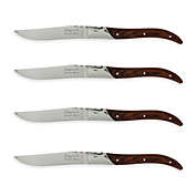 Laguiole&reg; by French Home Connoisseur Steak Knives in Rosewood (Set of 4)