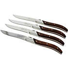 Alternate image 1 for Laguiole&reg; by French Home Connoisseur Steak Knives in Rosewood (Set of 4)