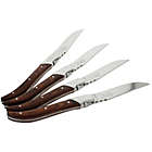 Alternate image 2 for Laguiole&reg; by French Home Connoisseur Steak Knives in Rosewood (Set of 4)