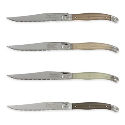 Laguiole&reg; by French Home Steak Knives in Neutral Multi (Set of 4)