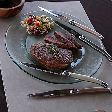 Laguiole&reg; by French Home Steak Knives in Neutral Multi (Set of 4). View a larger version of this product image.