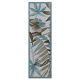 KASTropica Coral 2-Foot 3-Inch x 7-Foot 6-Inch Runner in Ivory