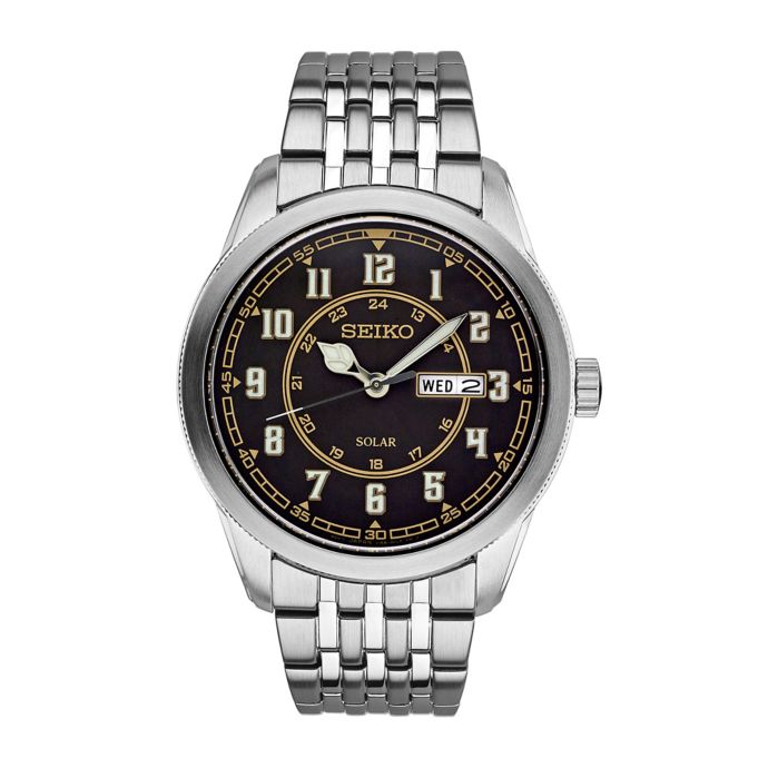 seiko recraft men's solar watch