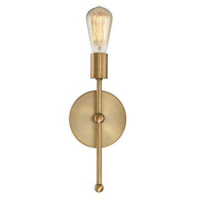modern filament sconce