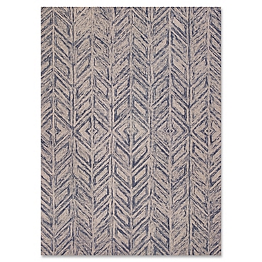 KAS Gramercy Herringbone 5-Foot x 7-Foot Area Rug in Blue. View a larger version of this product image.