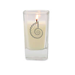 Carved Solutions Gem Collection Spiral Shell Votive Candle