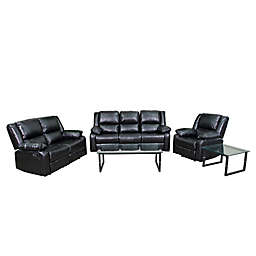 Flash Furniture Harmony Reclining Sofa Set (Set of 3)