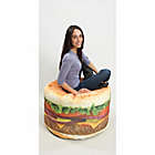 Alternate image 3 for Wow Works Cheeseburger Bean Bag Chair