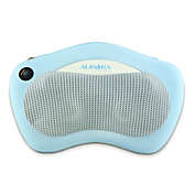 Aurora Health and Beauty Shiatsu Massager Pillow With Heat in Blue/White