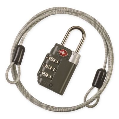 travel sentry approved combination lock