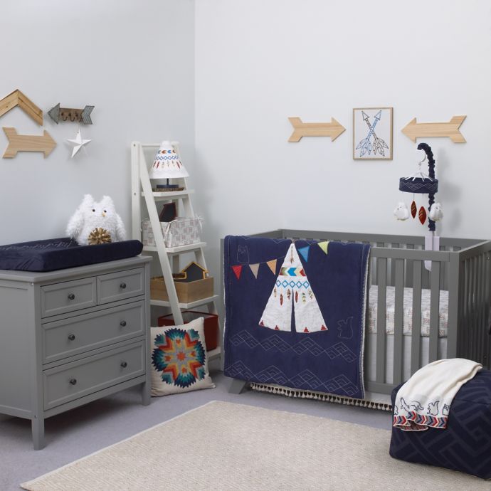 Nojo Teepee 4 Piece Crib Bedding Set Bed Bath Beyond