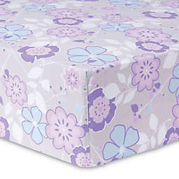 Trend Lab® Grace Floral Fitted Crib Sheet
