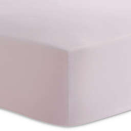 Kushies® Organic Cotton Jersey Bassinet/Carriage Pad Fitted Sheet in Pink
