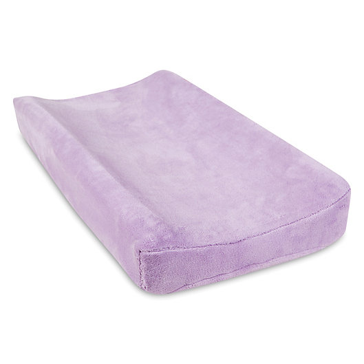 Trend Lab Lavendula Plush Changing Pad Cover Purple