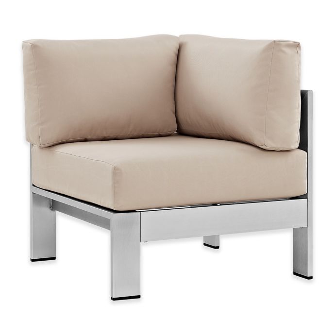 Modway Shore Outdoor Patio Corner Sofa Bed Bath & Beyond
