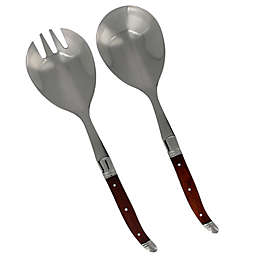 Laguiole® by French Home 2-Piece Rosewood Salad Server Set