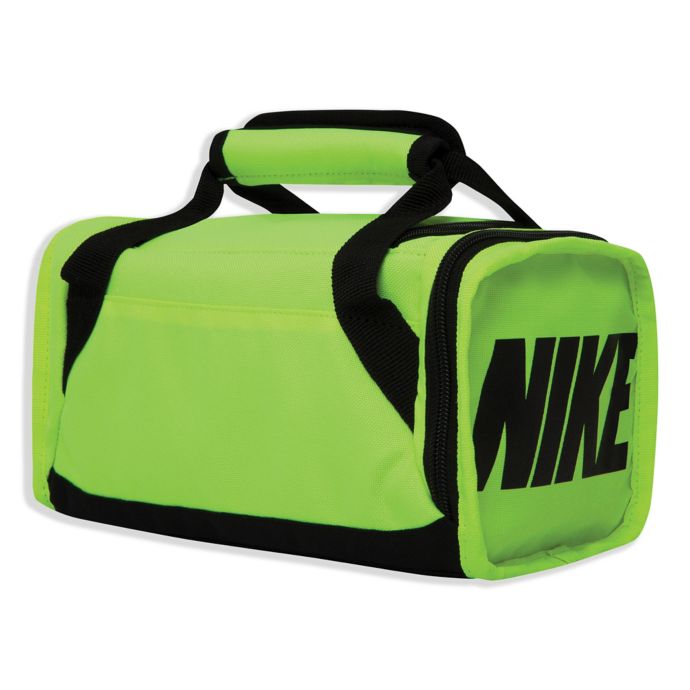 Nike Brasilia Insulated Duffel Bag in Neon Green | buybuy BABY