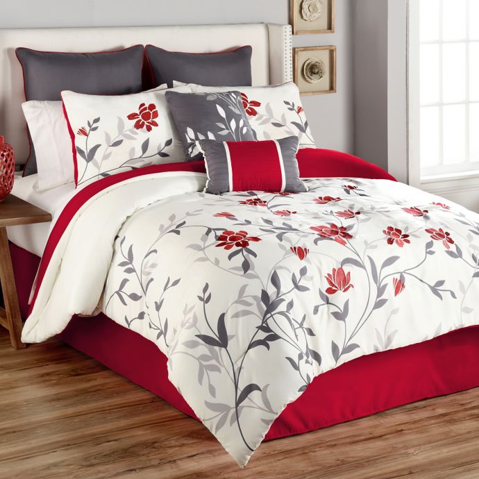 Sheila 8 Piece Comforter Set Bed Bath Beyond