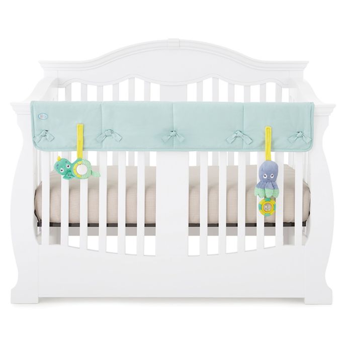 Babee Talk Eco Teether Organic Cotton Long 18 Inch Crib Rail