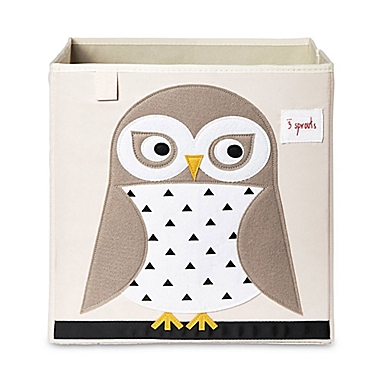 3 Sprouts Owl Storage Box. View a larger version of this product image.