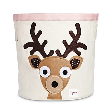 3 sprouts&reg; Deer Storage Bin in Black. View a larger version of this product image.