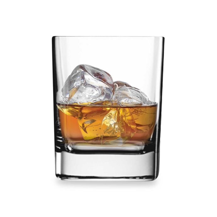 Luigi Bormioli Strauss SON.hyx Square Double Old Fashioned Glass (Set