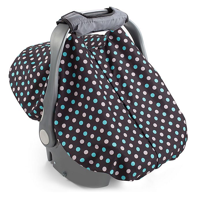 Summer Infant 2 In 1 Carry Cover Car Seat Black Dots Bed Bath Beyond - Black And White Polka Dot Car Seat Covers