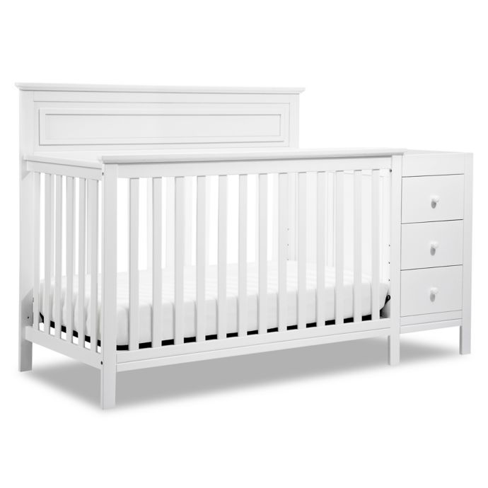 Davinci Autumn 4 In 1 Crib Changer Combo In White Buybuy Baby