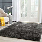 Alternate image 1 for Safavieh Charlotte 4-Foot x 6-Foot Shag Area Rug in Charcoal