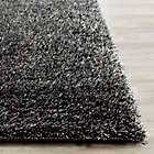 Alternate image 2 for Safavieh Charlotte 4-Foot x 6-Foot Shag Area Rug in Charcoal